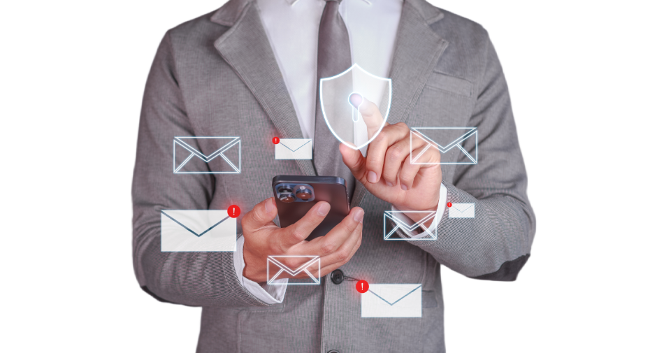 abstract cybersecurity graphic